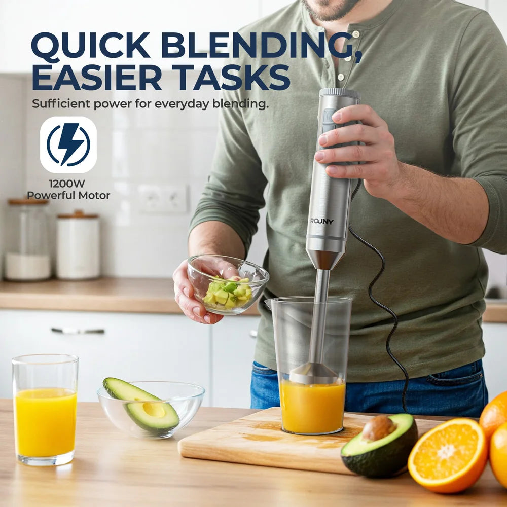 MiniBlendX 4-in-1 Hand Blender Set