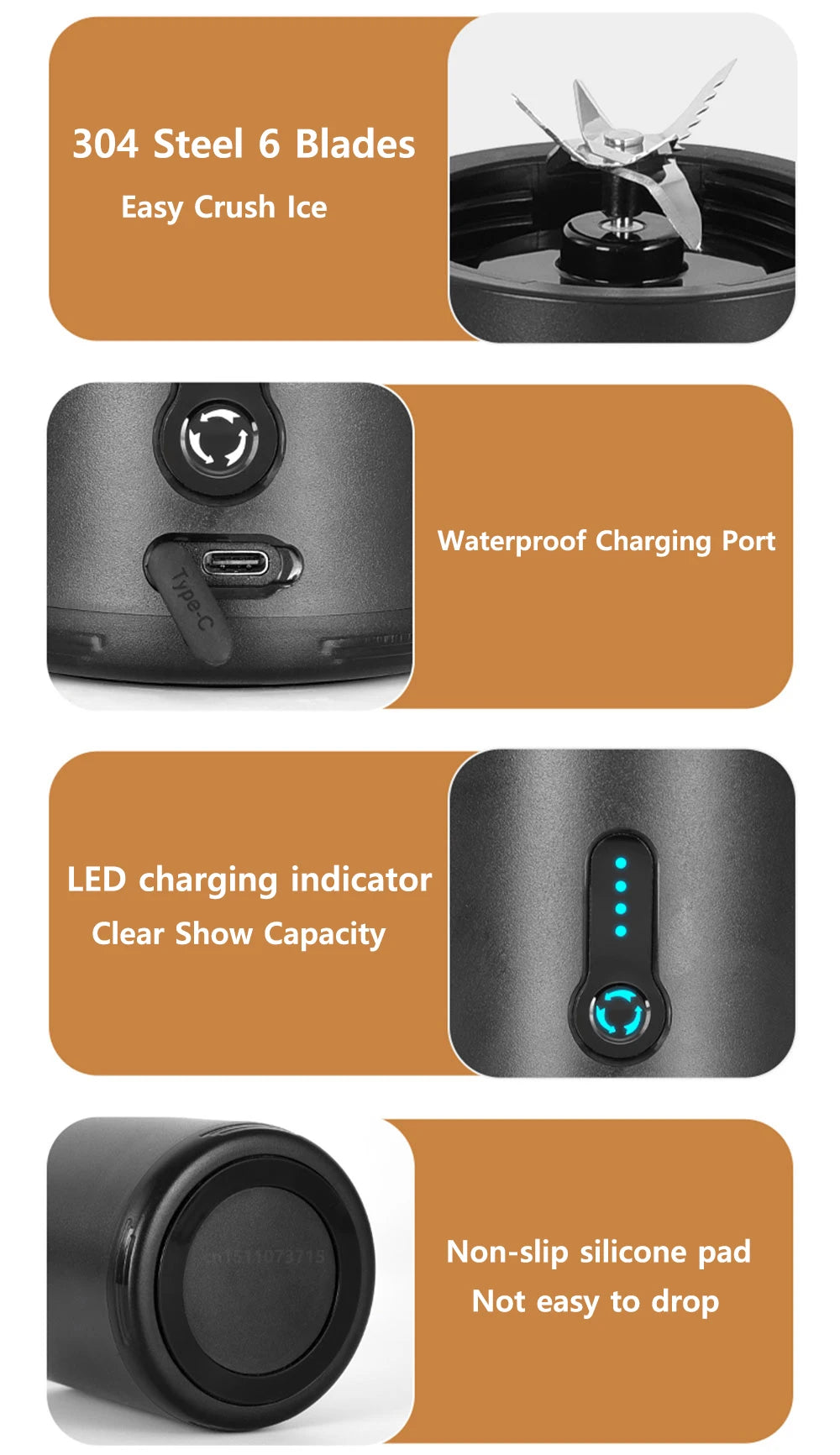 MiniBlendX Portable Juicer Cup